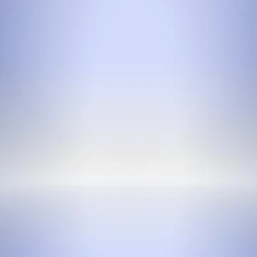 Blue panoramic studio background with white glow Stock Illustration