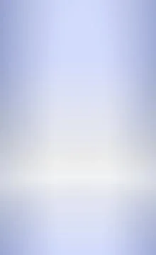Blue panoramic studio background with white glow Stock Illustration