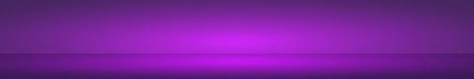Blue panoramic studio background with white glow Stock Illustration
