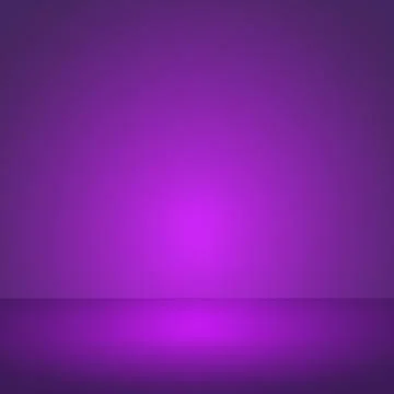 Blue panoramic studio background with white glow Stock Illustration