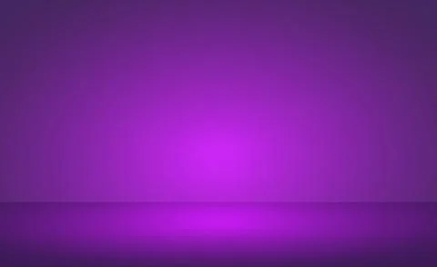 Blue panoramic studio background with white glow Illustrazione stock