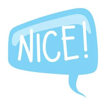 Blue paper bubbles for speech on an white background. Abstract design. Vector Stock Illustration
