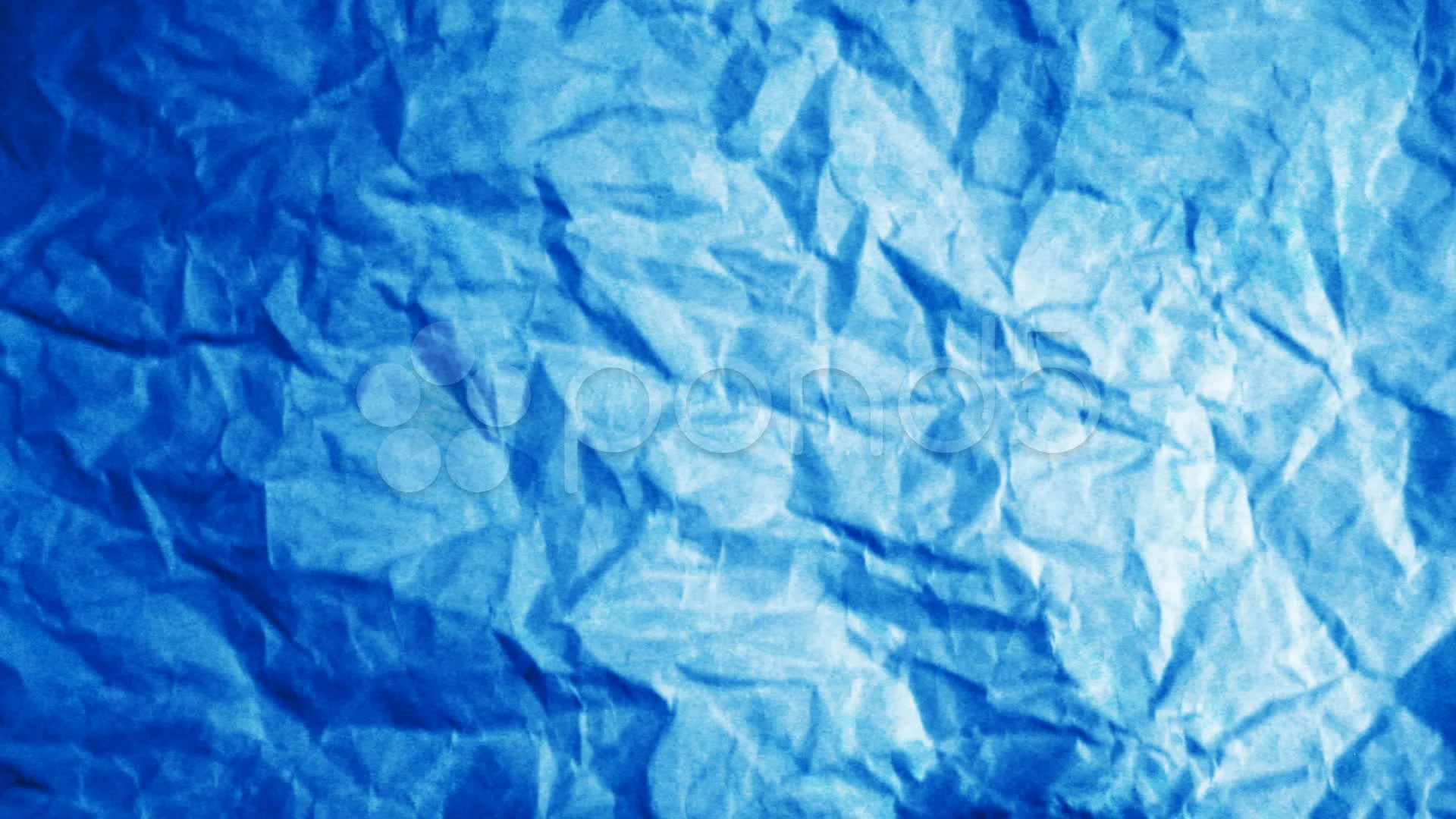 blue paper with crumpled texture backgro, Stock Video