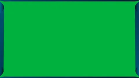 Blue paper green screen transition torn in the middle Stock Footage 326175134