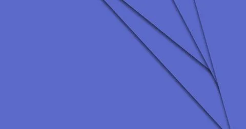 Blue paper layers background for banner concept Stock Illustration