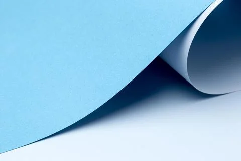 Blue paper sheets background design Stock Photos