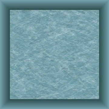 Blue paper square and shadow Stock Illustration