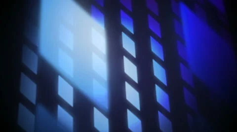 Blue parallelogram Video stock 28961636