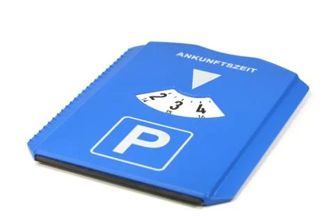Blue park disc Stock Photos