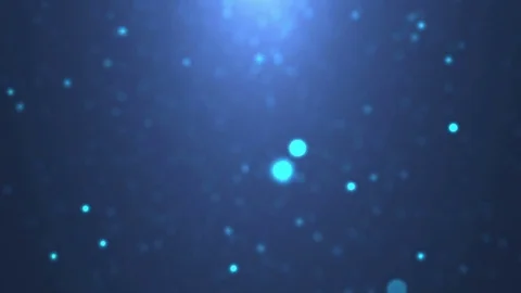 Blue particle background Stock Footage 81648009