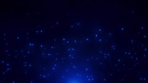Blue particle background Stock Footage 284100178