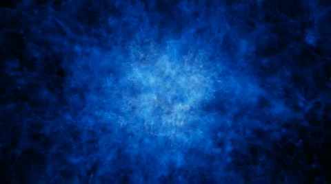 Blue particle bunch loopable background Stock Footage