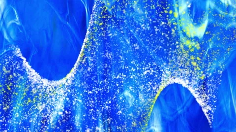 Blue Particle Effects - 4K Resolution Ultra HD Stock Footage 41456291
