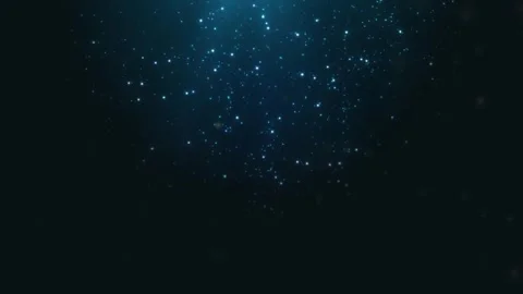 Blue Particle Falling Background with particle glitter and elegant lights f.. Stock Footage 322570369