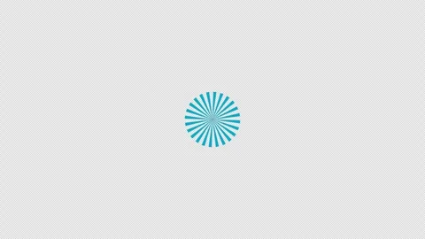 Blue Particle Fireworks Animation | Stroke Burst FX Loop with Transparency | 4K Stock Footage 336809783