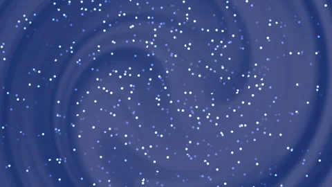 Blue particle vortex background with sparkling stars animation Stock Footage 328751506