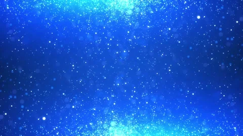 Blue Particle World Evolution 4K Loop Stock Footage 325323616