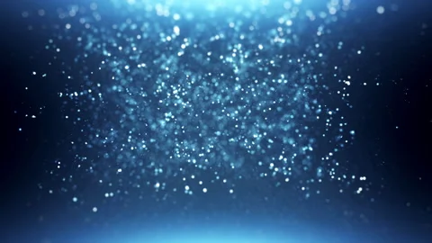 Blue particles abstract background. Stock Footage 130299688