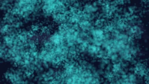 Blue Particles Abstract Seamless Background Stock Footage 71964952