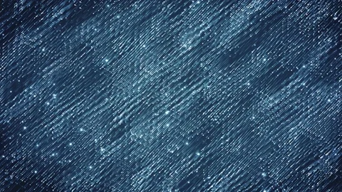 Blue Particles and Diagonal Lines Video stock 152944384