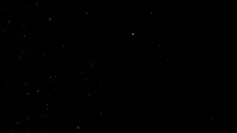 Blue particles and dust floating on a bl... | Stock Video | Pond5