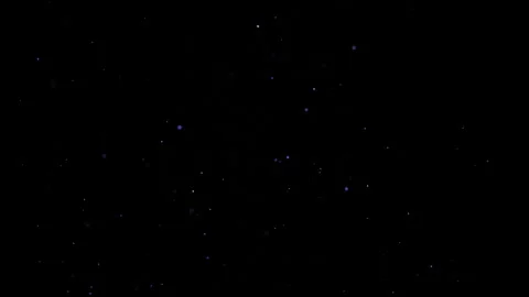 Blue particles and dust floating on a bl... | Stock Video | Pond5