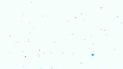 Blue Particles array Stock Footage 102283014