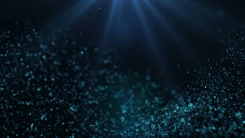 Blue Particles Background. Blue Bokeh. Loop 스톡 동영상 91979110