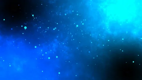 Blue Particles Background Stock Footage 140833824