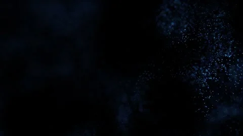 Blue Particles Background Stock Footage 263958685