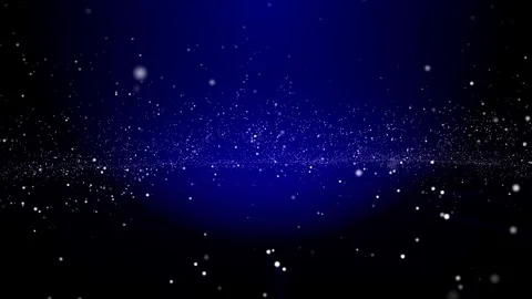 Blue Particles Background Loop 4K | Stock Video | Pond5