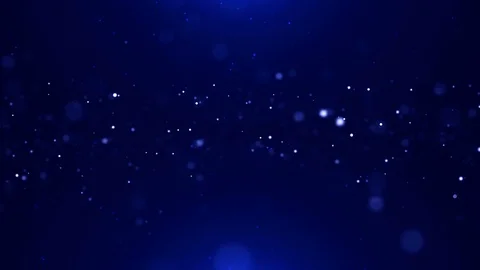 Blue Particles Background. Loop Vidéo 76545035