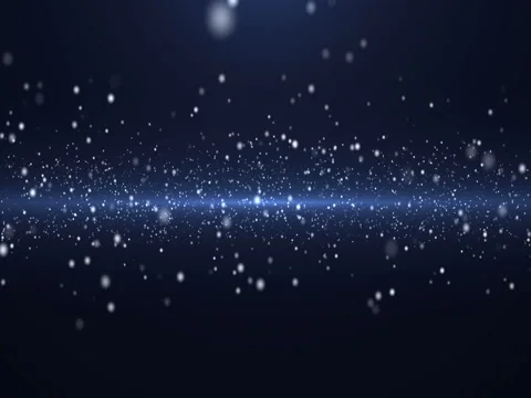 Blue Particles Background. Loop Stock Footage 78839464