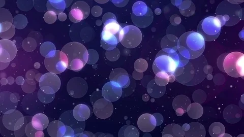 Blue Particles Background. Loop Stock-Footage 90914064