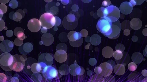 Blue Particles Background. Loop Video stock 90914175