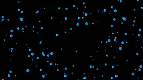 Blue particles background video 4k Stock Footage 251317468
