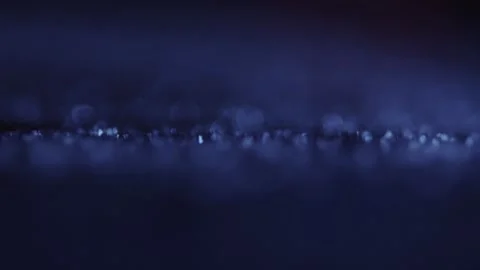 Blue Particles Bounces Off Drum In Shockwave Pattern. Stock Footage 252991263