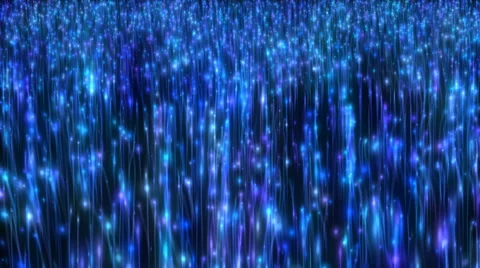 Blue Particles fantasy Stock Footage 49739921