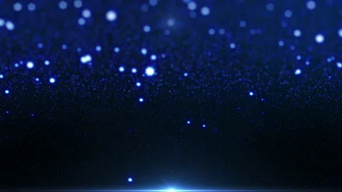 Blue Particles Flare Flickering Floating 4K Loop Blur Dynamic Motion Background Stock Footage 157594928