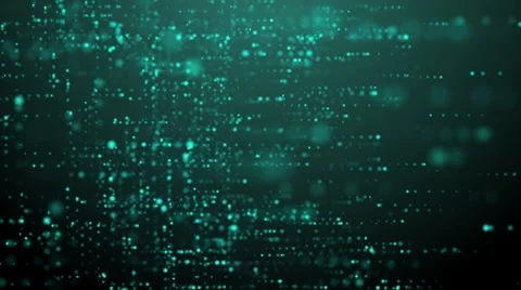 Blue particles Video stock 8664714