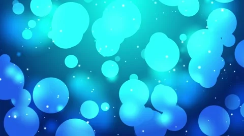 Blue Particles Video stock 43378728