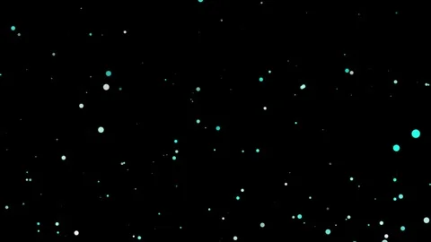 Blue Particles Stock Footage 300231885