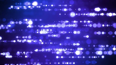 Blue Particles Glitters Stock Footage 92337595