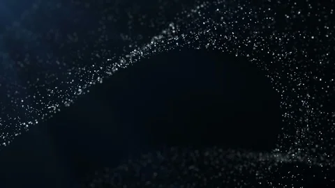 Blue Particles. Loop animation 스톡 동영상 91262437