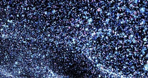 The blue particles mimic the movement of plankton in the water. Stock Footage 232367856