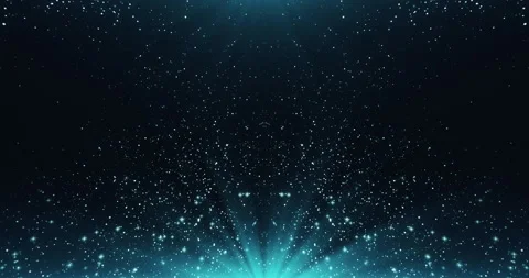 Blue Particles Sparkling Background 스톡 동영상 247847483