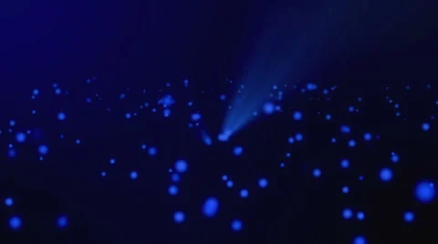 Blue particles wave Stock Footage 45507475