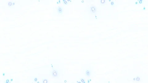 Blue particles on white background Stock Footage 126023982