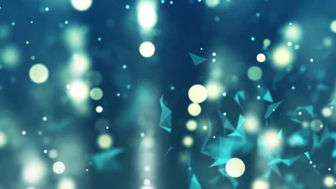 Blue party plexus background Stock Footage 73996488