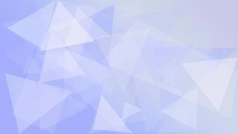 Blue pastel polygon triangles create a soft geometric abstract background w.. Stock Illustration